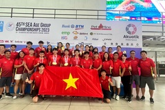 Tuyển bơi trẻ Việt Nam thắng lớn tại giải bơi các nhóm tuổi Đông Nam Á ở Indonesia