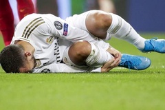 Hazard gây chán ngán về đôi chân thủy tinh ở Real Madrid