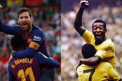 Có phải Messi chỉ còn cách kỷ lục của Pele 14 bàn thắng?