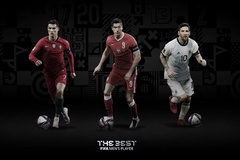 Ronaldo và Messi lọt vào chung kết tranh giải FIFA The Best