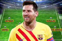 Messi bị gạt khỏi đội hình xuất sắc nhất năm có Ronaldo và Neymar
