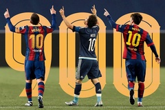 Messi đạt cột mốc khó tin về số lần ra sân trong sự nghiệp