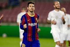 Messi ghi bàn vào lưới đội bóng thứ 36 ở Champions League