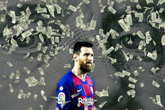 Messi kiếm tiền giỏi nhất thế giới trong năm 2020