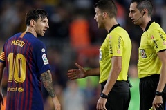 Trọng tài báo cáo gì về quyết định phạt thẻ đỏ Messi?