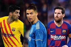 Messi, Suarez hay Ronaldo: Ai ghi nhiều bàn và kiến tạo nhất mỗi mùa?