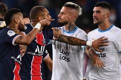 Trận PSG - Marseille vấy bẩn khi Neymar và 4 cầu thủ khác nhận thẻ đỏ