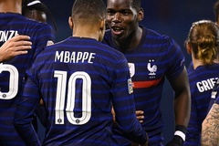 Pogba tạo ra đường chuyền xuất thần để Mbappe ghi bàn cho Pháp