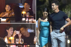 Ronaldo và bạn gái thưởng thức bữa tối lãng mạn ở làng chài