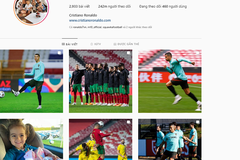 Ronaldo là vua tương tác trên Instagram, bỏ xa Bruno Fernandes