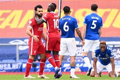 Salah và Mane bị tố ăn vạ trong trận Liverpool thua Everton