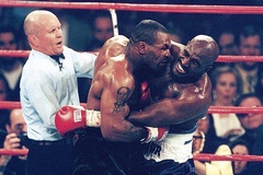 Mike Tyson không phải tay đấm lực nhất từng đấu Evander Holyfield