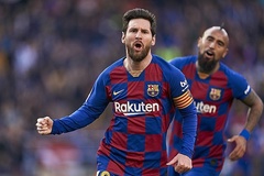 Top ghi bàn bóng đá Tây Ban Nha La Liga mới nhất: Messi lần thứ 7 giật giải Vua phá lưới