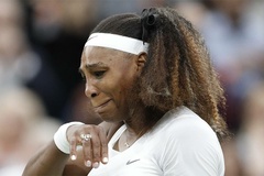 Kết quả tennis Wimbledon mới nhất: Serena Williams nghẹn ngào bỏ cuộc!