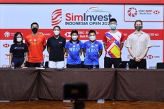 Lịch thi đấu giải cầu lông Indonesia Open 2021 hôm nay mới nhất