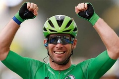 Cavendish lại thắng chặng Tour de France, áp sát kỷ lục của Merckx tại cuộc đua xe đạp lớn nhất thế giới 
