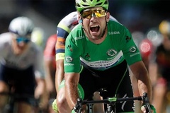 Cavendish bắt kịp kỷ lục đua xe đạp của Merckx tại Tour de France