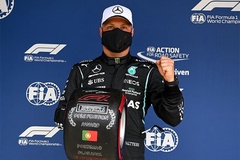 Bottas thắng vòng loại  Grand Prix Bồ Đào Nha, ngăn cản đồng đội Hamilton chiếm pole F1 thứ 100
