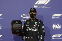 Kết quả đua F1  Bahrain Grand Prix: Lewis Hamilton lại lập kỷ lục chiếm pole