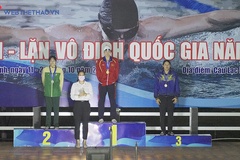 Kết thúc giải bơi VĐQG 2020: Quân Đội nhất toàn đoàn, Ánh Viên chạm mốc 14 HCV