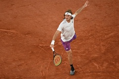 Kết quả tennis Roland Garros mới nhất: "Thần Hy Lạp" vượt khó!