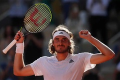 Kết quả tennis Roland Garros mới nhất: "Thần Hy Lạp" rốt cuộc thức tỉnh và khóc!