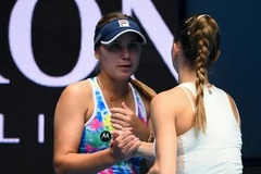 ĐKVĐ Sofia Kenin gặp may khi khởi động cho giải tennis Australian Open