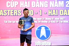 Lý Hoàng Nam dễ dàng vô địch đơn nam giải tennis VTF Masters 500 – 1
