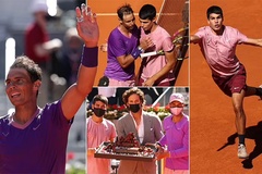 Kết quả tennis Madrid Open mới nhất: Alcaraz thể hiện được tiềm năng, nhưng Nadal đơn giản quá mạnh!