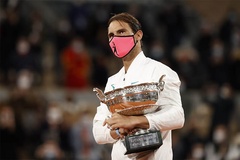 Dư âm chung kết Roland Garros 2020: "Vua đất nện" Nadal hủy diệt "Độc Cô Cầu Bại" Djokovic