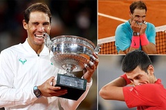 Kết quả tennis Roland Garros 2020 hôm nay trực tuyến mới nhất: Nadal vô địch đơn nam kỷ lục lần thứ 13 và bắt kịp kỷ lục của Federer!