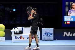 ATP Finals lên đỉnh điểm điên rồ: Djokovic tưởng chừng là kẻ ngược dòng vĩ đại, hóa ra đó là Thiem!