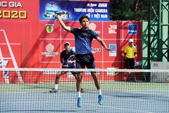 Giải quần vợt VĐQG chưa kết thúc, Hoàng Nam và Linh Giang đã giúp Hải Đăng quét sạch mọi ngôi vô địch nam