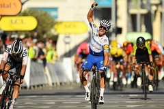 Kết quả vòng 2 đua xe đạp Tour de France: Alaphilippe băng lên như một tia chớp!