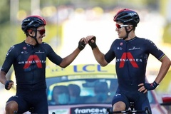 Kết quả chặng 18 cuộc đua xe đạp Tour de France: Kwiatkowski cùng Carapaz khoác vai nhau về đích