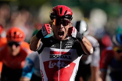 Kết quả vòng 3 đua xe đạp Tour de France: Xem ngay Caleb Ewan trong 100 mét vượt 5 "tướng"