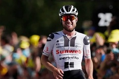 Kết quả chặng 12 cuộc đua xe đạp Tour de France: Màn solo giúp Hirschi lần đầu thắng chặng