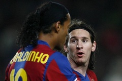 Barca bán Ronaldinho vì sợ làm Messi sa ngã