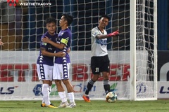 Quang Hải ghi bàn cho Hà Nội FC sau 1 năm "tịt ngòi"