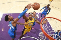 Nhận định NBA: Oklahoma City Thunder vs Los Angeles Lakers (ngày 06/08, 5h30)
