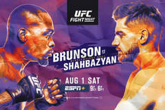 Kết quả UFC Fight Night: Derek Brunson vs Edmen Shahbazyan