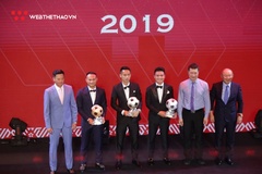Đỗ Hùng Dũng đoạt Quả bóng Vàng Việt Nam 2019