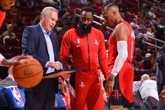 HLV Rockets tiết lộ lý do Russell Westbrook vắng mặt trận gặp Lakers