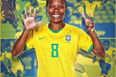 “Lão bà” Formiga của nữ Brazil tạo kỳ tích chưa từng thấy tại Olympic
