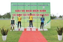 Hà Nội tạm dẫn đầu ngày khai mạc Giải vô địch điền kinh các nhóm tuổi trẻ quốc gia 2023