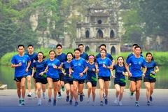 Giải chạy Marathon Di sản Hà Nội 2024 gặp gỡ giao lưu cùng cộng đồng chạy Việt Nam