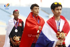 VĐV Việt Nam giành HCV marathon nam SEA Games đầu tiên được Bình Phước vinh danh