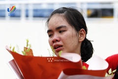 Ngọc Hoa đẫm lệ lần đầu giành HCĐ marathon nữ SEA Games 31
