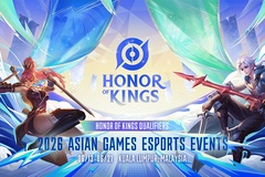 Vòng loại Honor of Kings ASIAD 2026 khởi tranh: Việt Nam rơi vào bảng đấu nhiều ẩn số