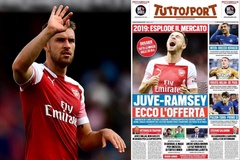 Tin bóng đá ngày 31/12: Ramsey “ra giá” cho Juventus và PSG
